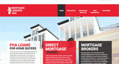 Desktop Screenshot of mortgage-lenders-usa.com