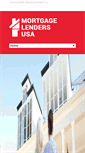 Mobile Screenshot of mortgage-lenders-usa.com